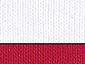 Dámske tričko Micro Rib 3/4 Raglan Baby Tee - white/red