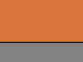 Kompresný lýtkový návlek - orange/grey