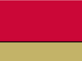 Trblietavá jutová taška - red/gold