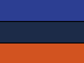 Krátke nohavice LITE - royal/navy/orange