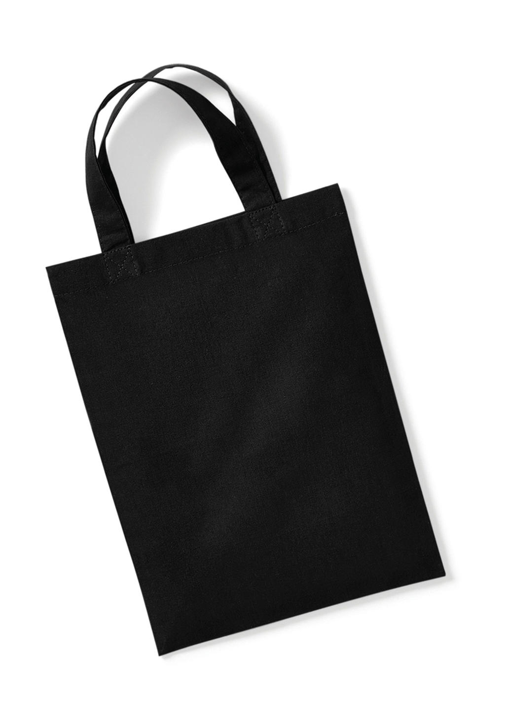 Bavlnená nákupná taška pre život Party - black