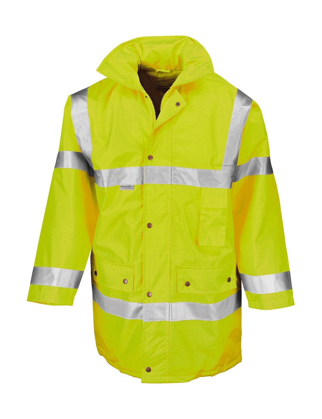 Bezpečnostná bunda - fluorescent yellow