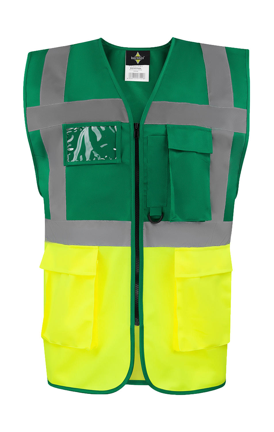 Bezpečnostná vesta "Hamburg" - paramedic green/yellow