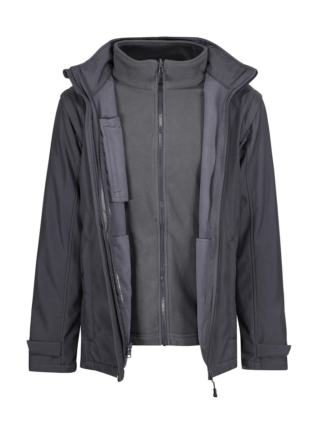 Bunda Erasmus 4-in-1 Softshell Jacket - seal grey/seal grey