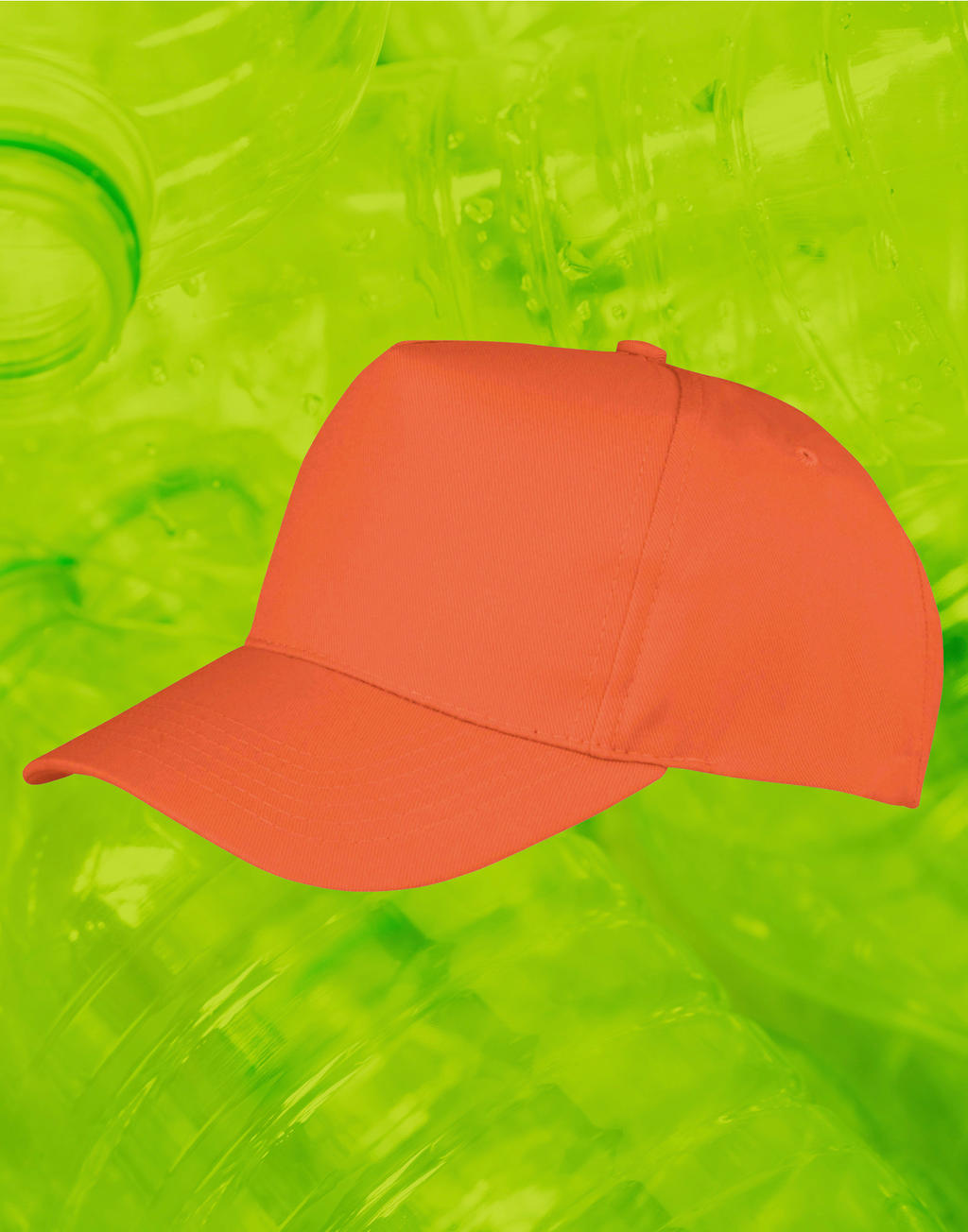 Core recyklovaná čiapka pre potlač - bottle green