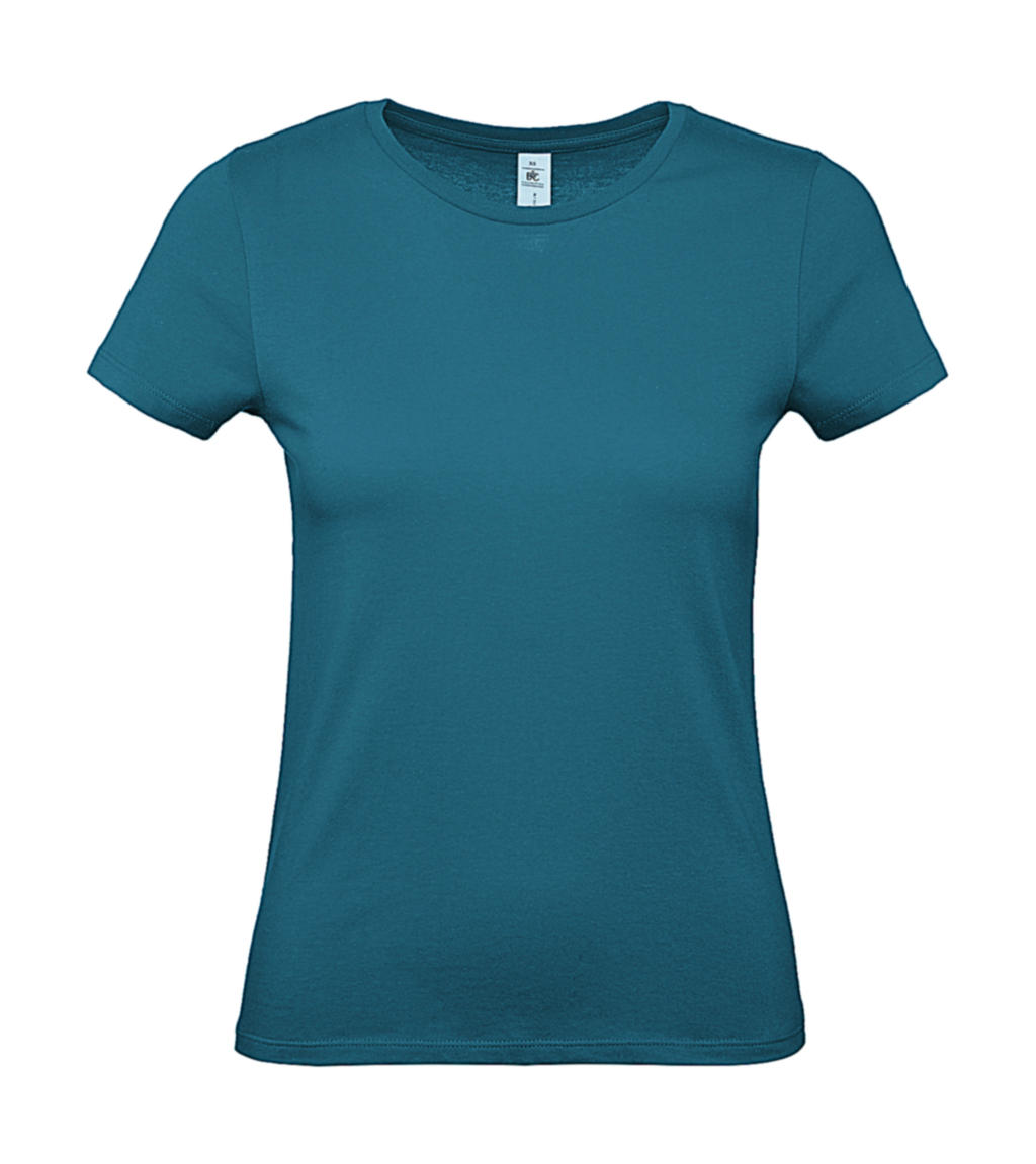 Dámske tričko #E150 - diva blue