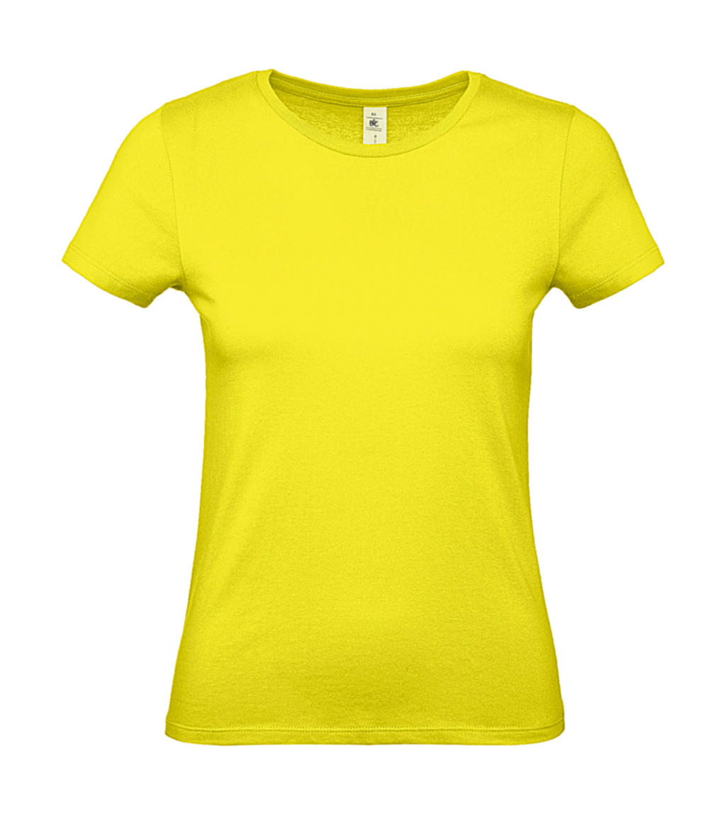 Dámske tričko #E150 - solar yellow