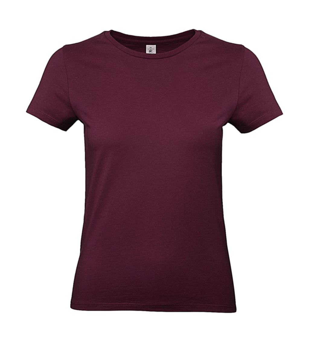Dámske tričko #E190 - burgundy