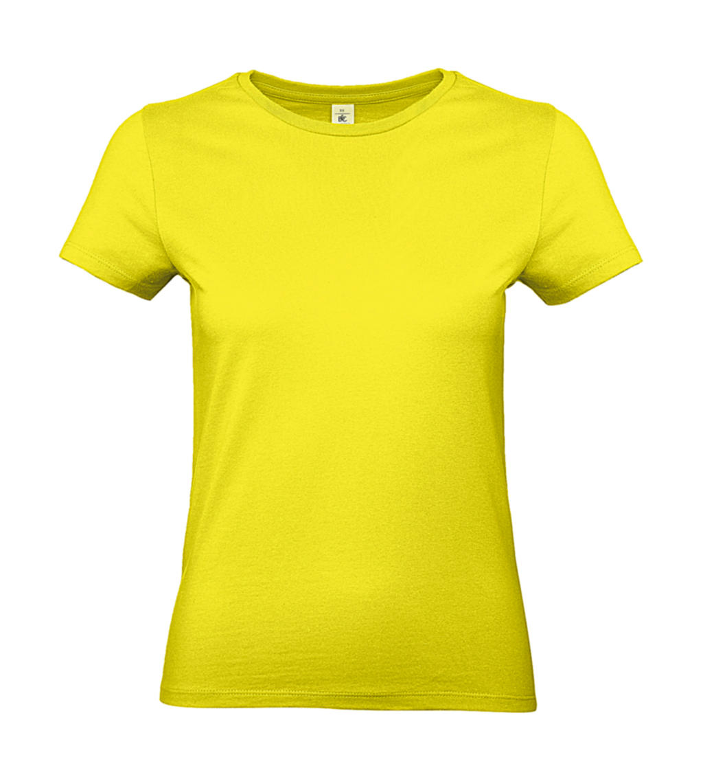 Dámske tričko #E190 - solar yellow