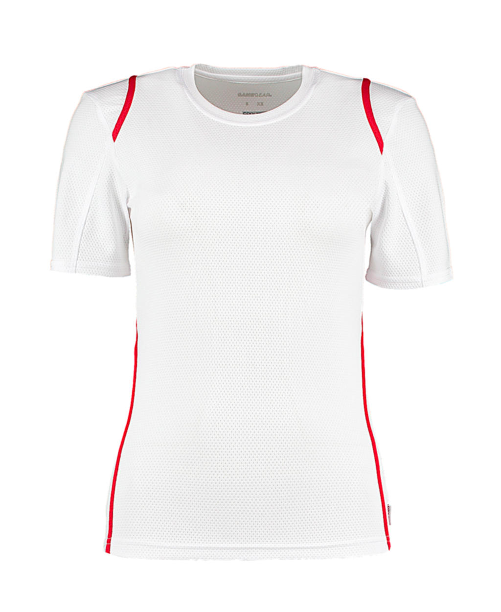 Dámske tričko Gamegear® Cooltex® - white/red