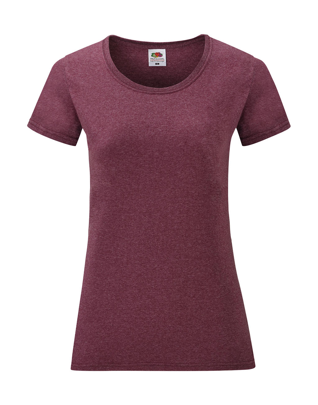 Dámske tričko - heather burgundy