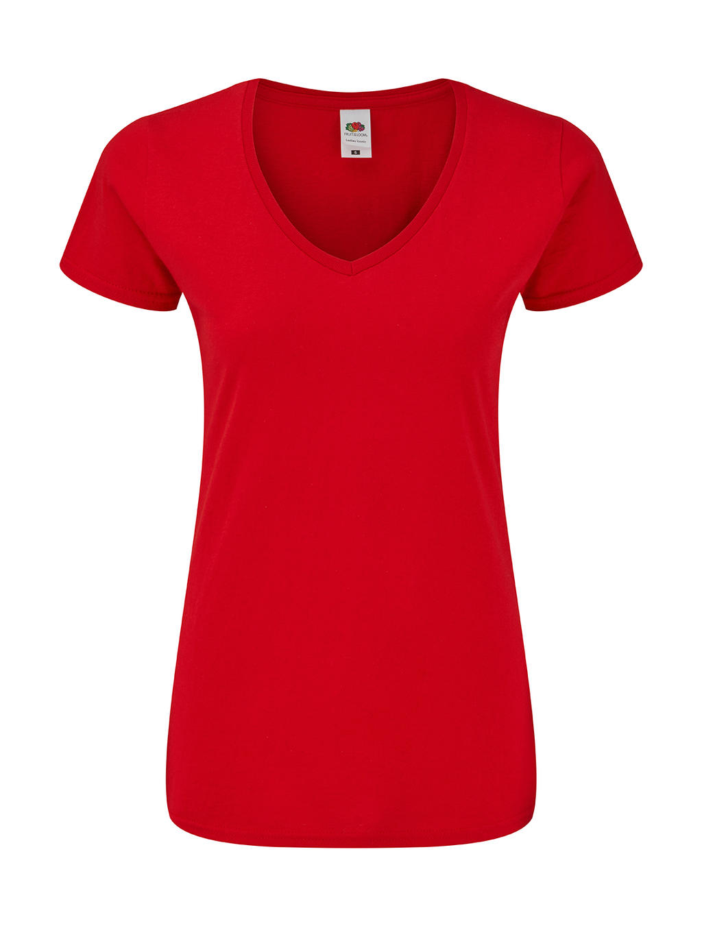 Dámske tričko Iconic 150 V Neck - red