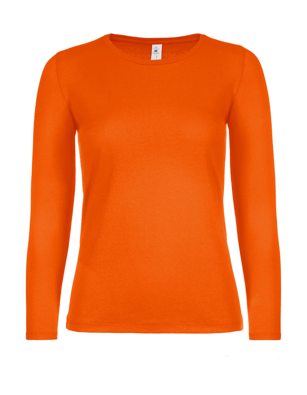 Dámske tričko s dlhými rukávmi #E150 - orange
