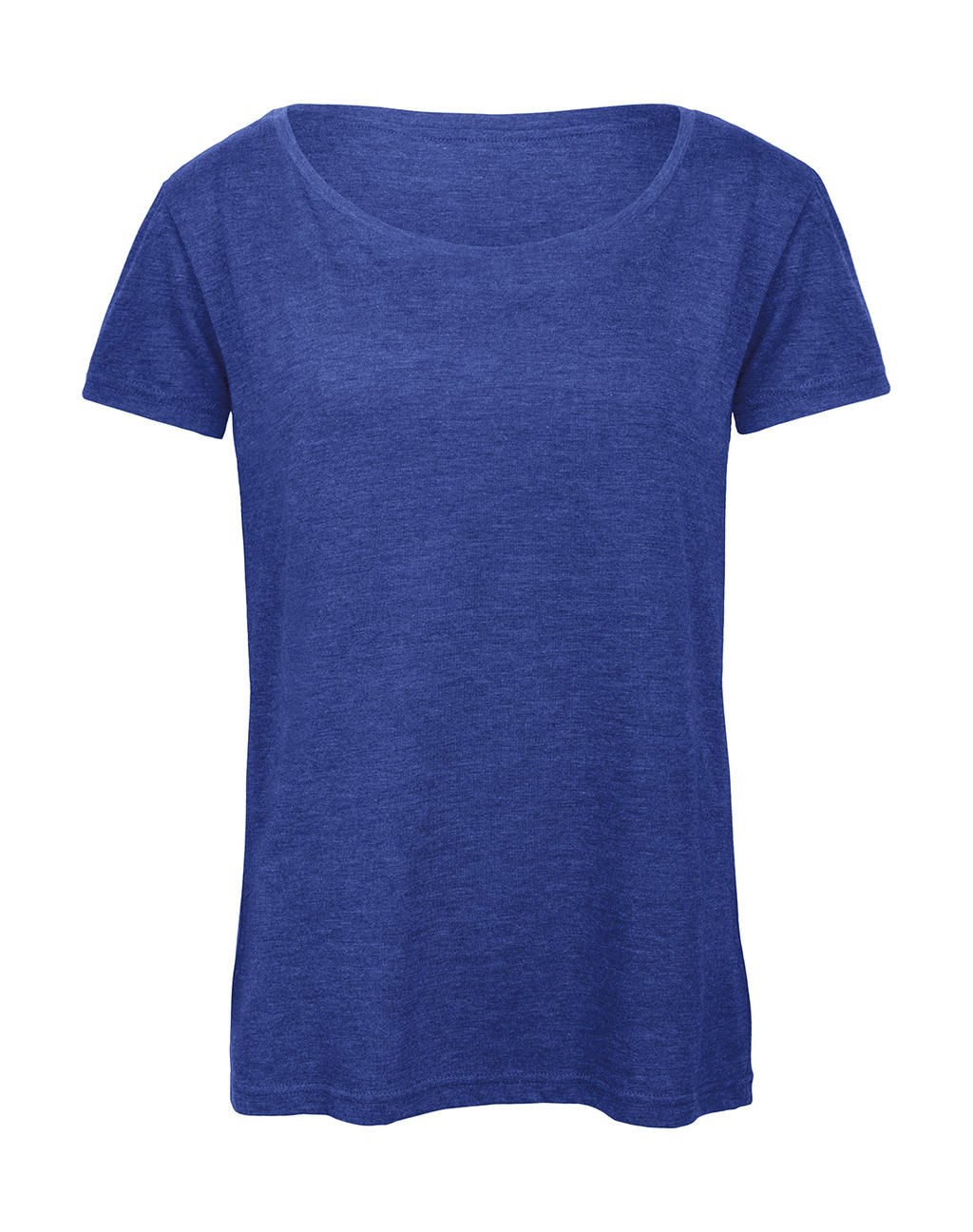 Dámske tričko Triblend/women - heather royal blue