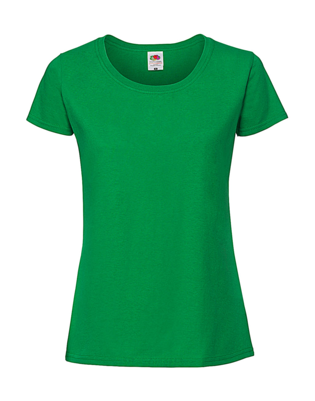 Dámske tričko z prstencovej bavlny Iconic 150 - kelly green