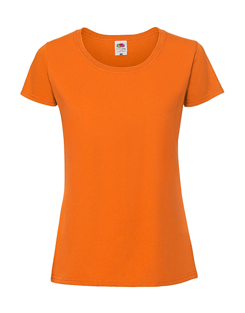 Dámske tričko z prstencovej bavlny Iconic 150 - orange