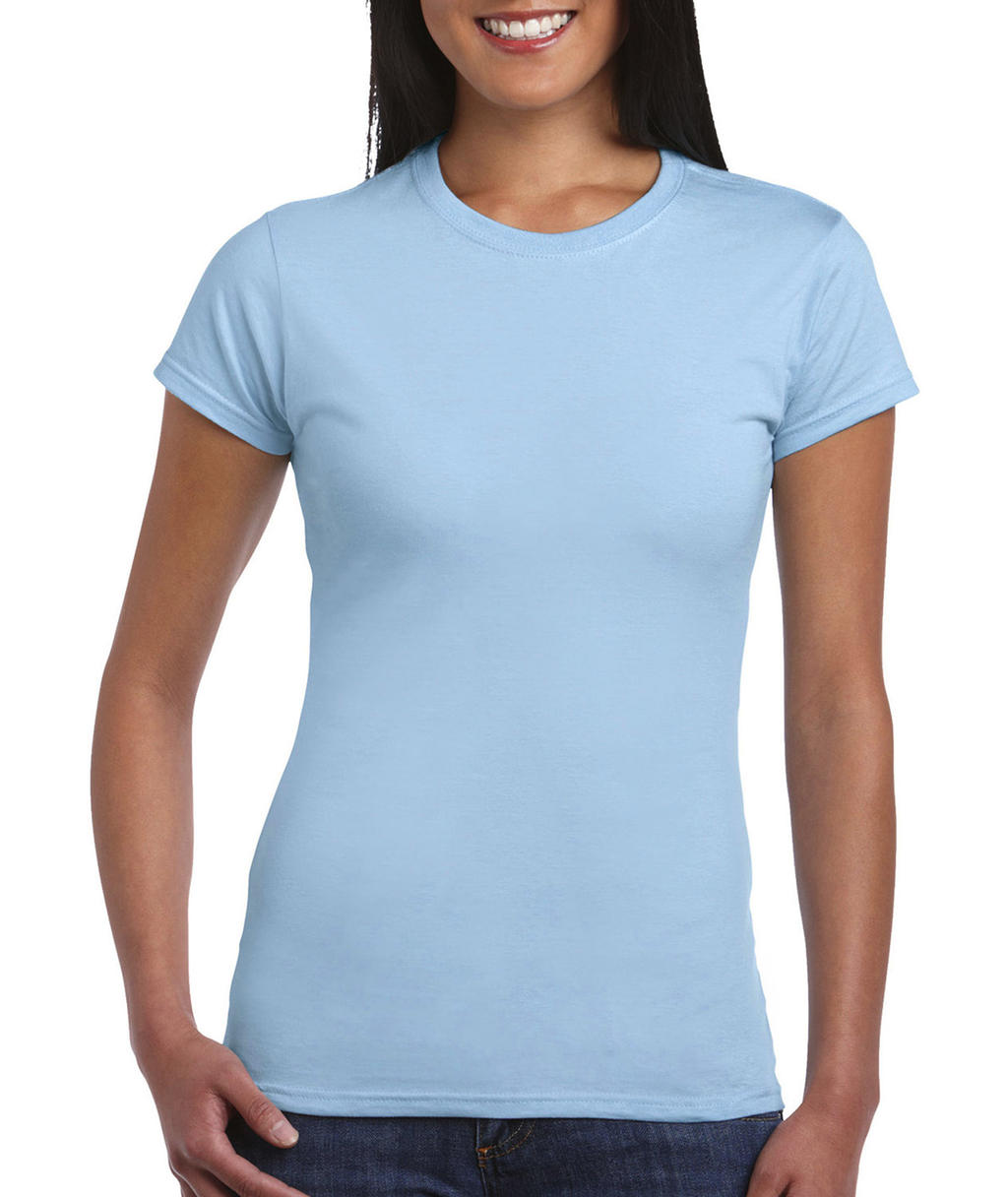 Dámske Softstyle tričko - light blue