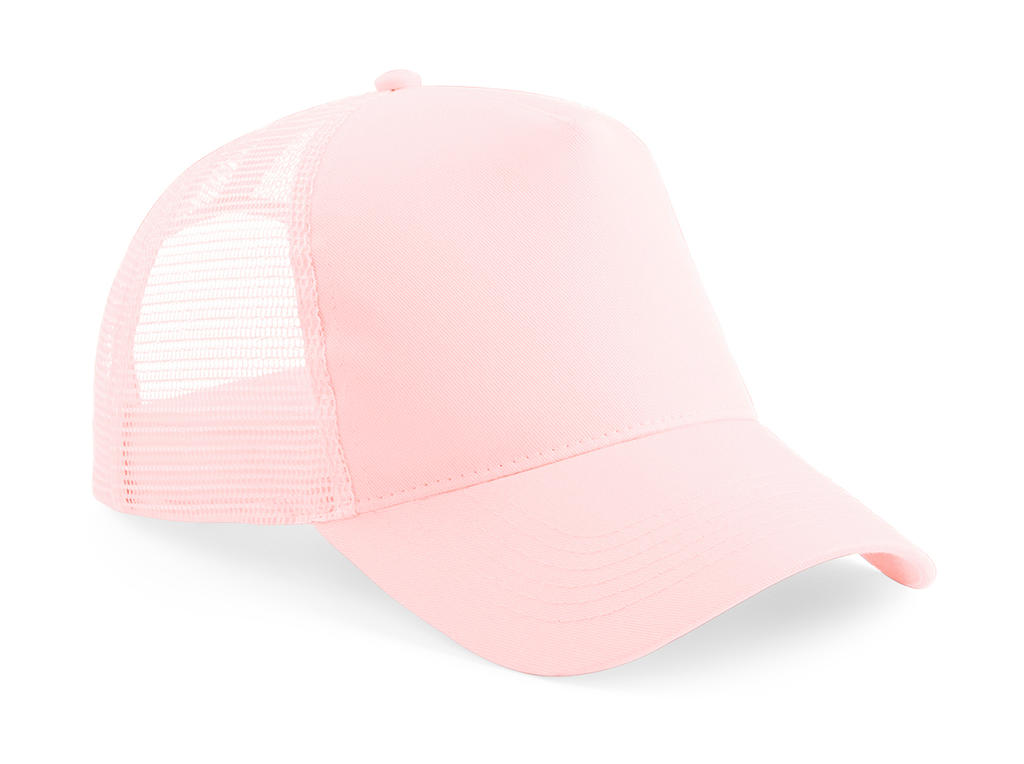 Detská čiapka Snapback Trucker - pastel pink/pastel pink