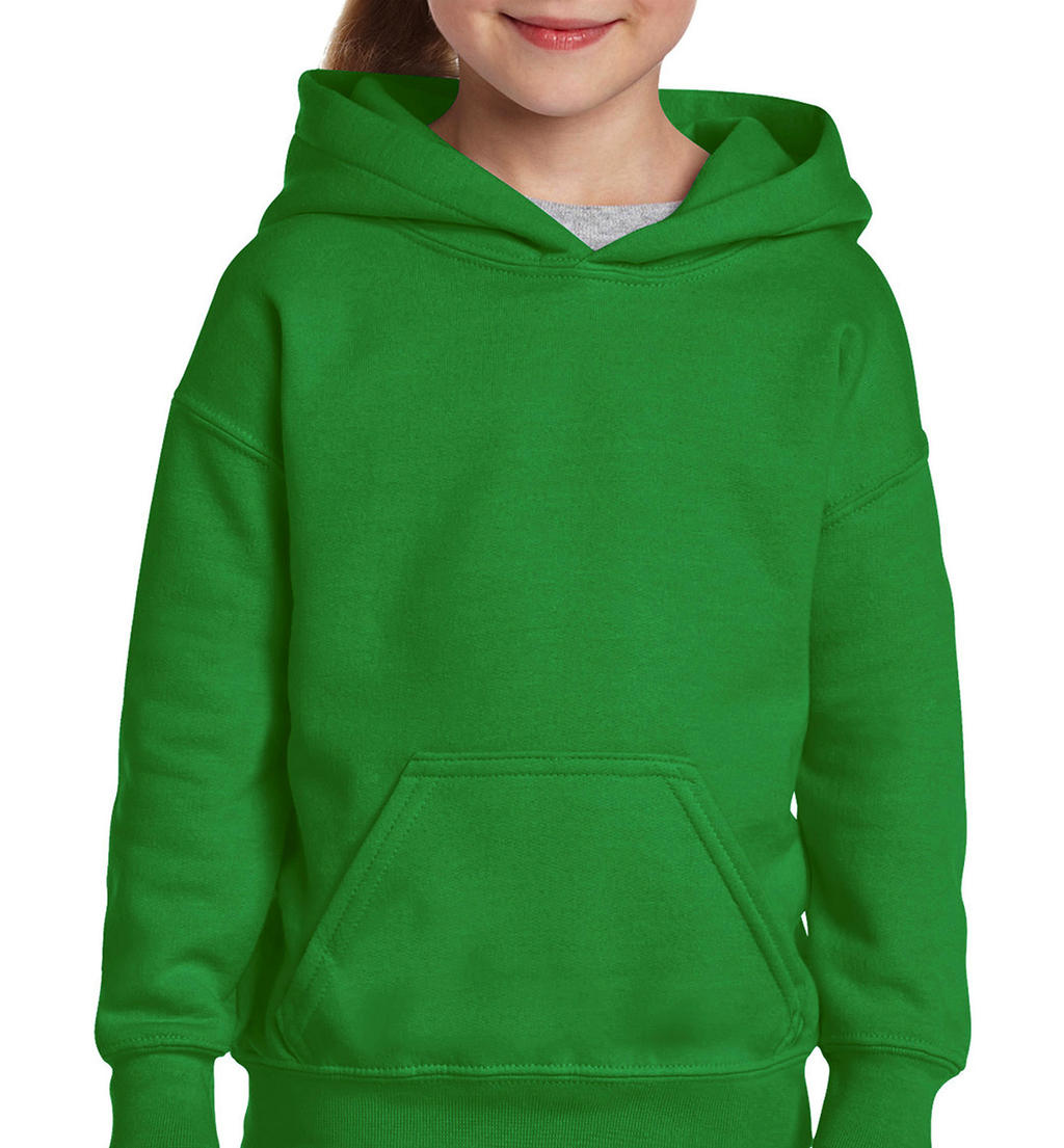 Detská mikina s kapucňou Heavy Blend Youth - irish green