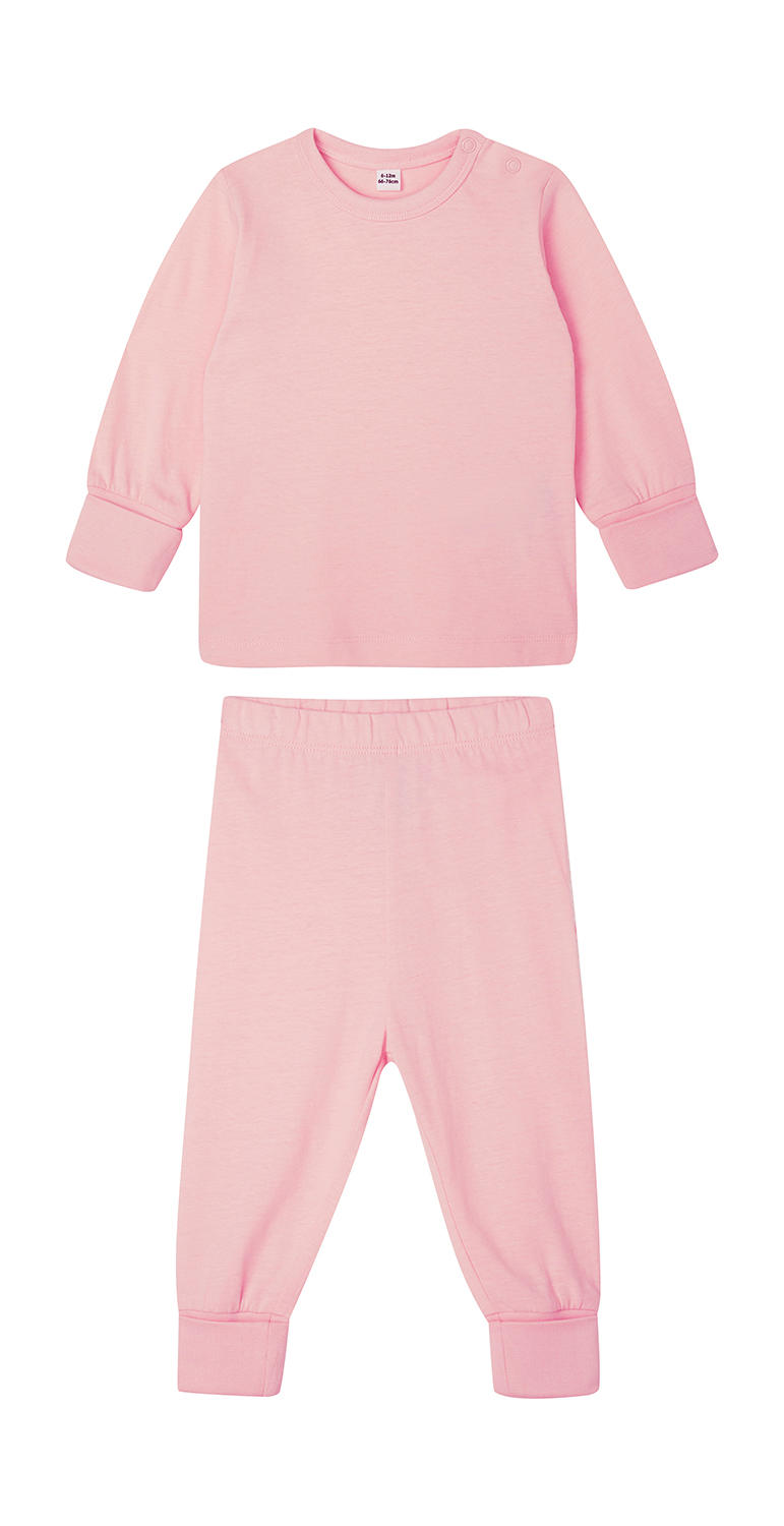 Detské pyžamo - powder pink
