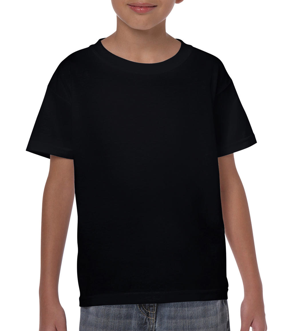 Detské tričko Heavy Cotton Youth - black
