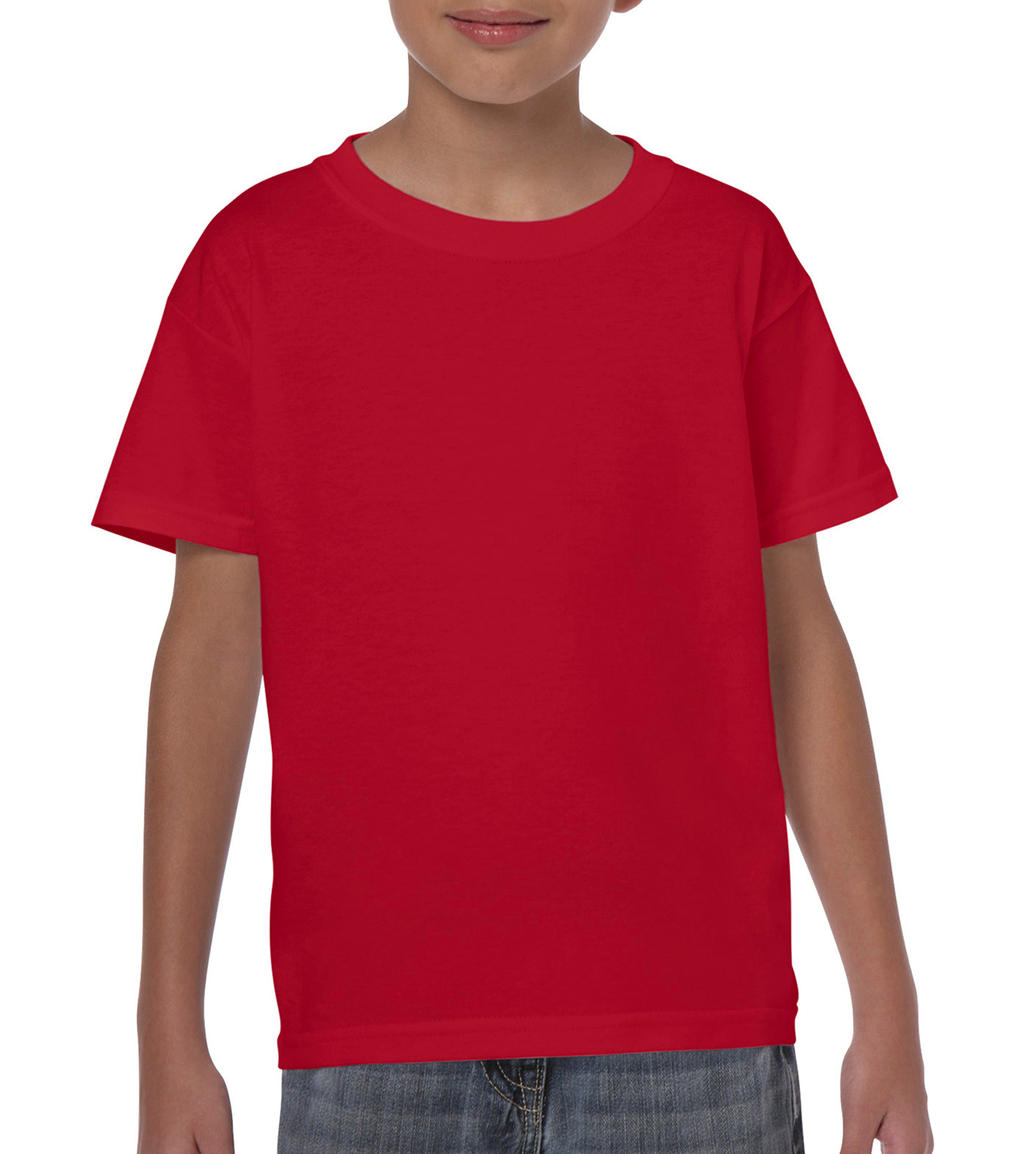 Detské tričko Heavy Cotton Youth - red