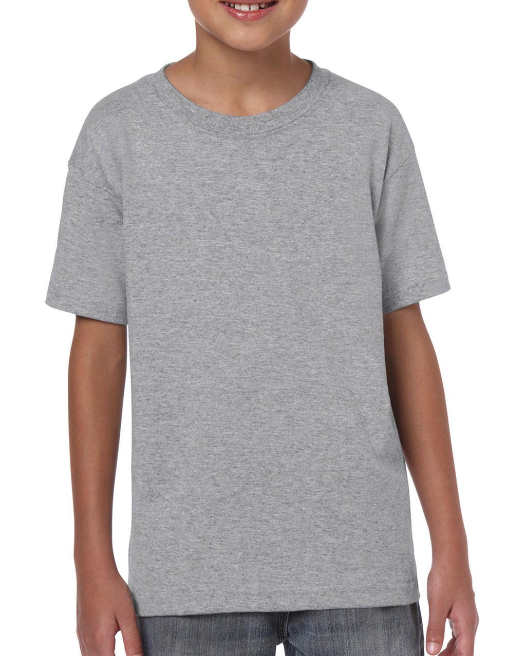 Detské tričko Heavy Cotton Youth - sport grey