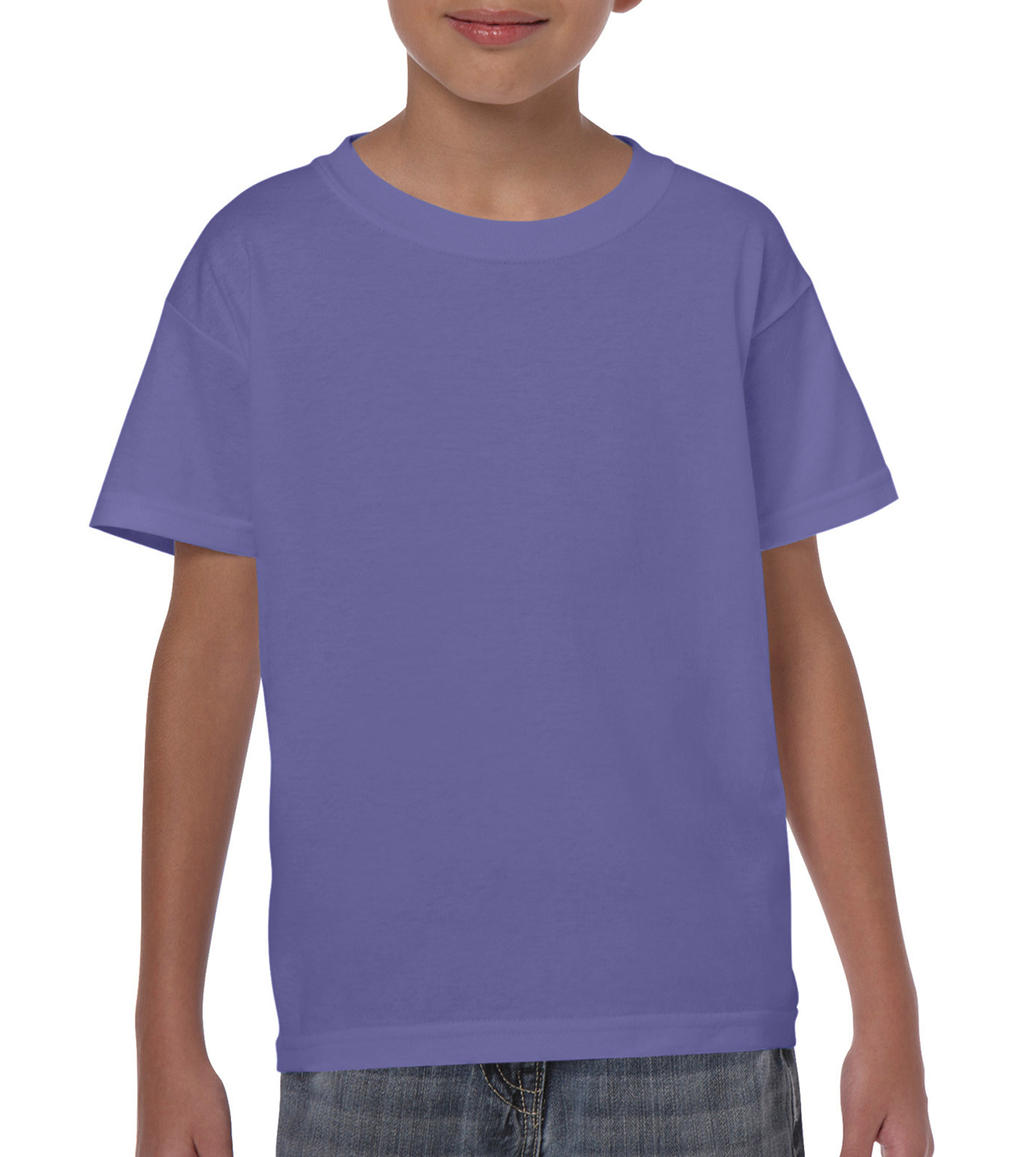 Detské tričko Heavy Cotton Youth - violet
