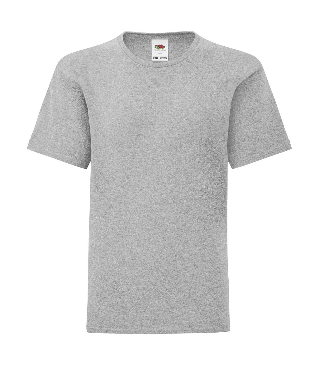 Detské tričko Iconic 150 - heather grey