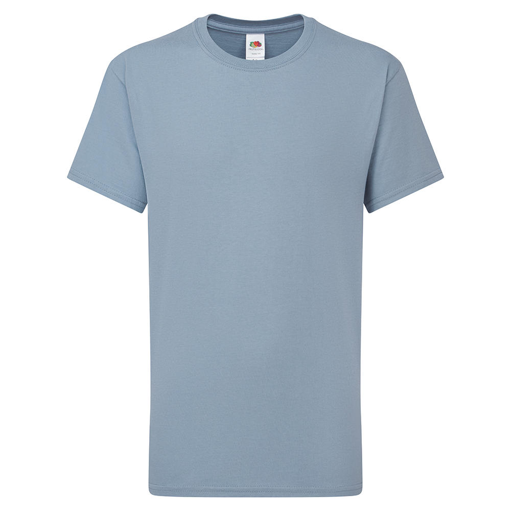 Detské tričko Iconic 195 T - mountain blue