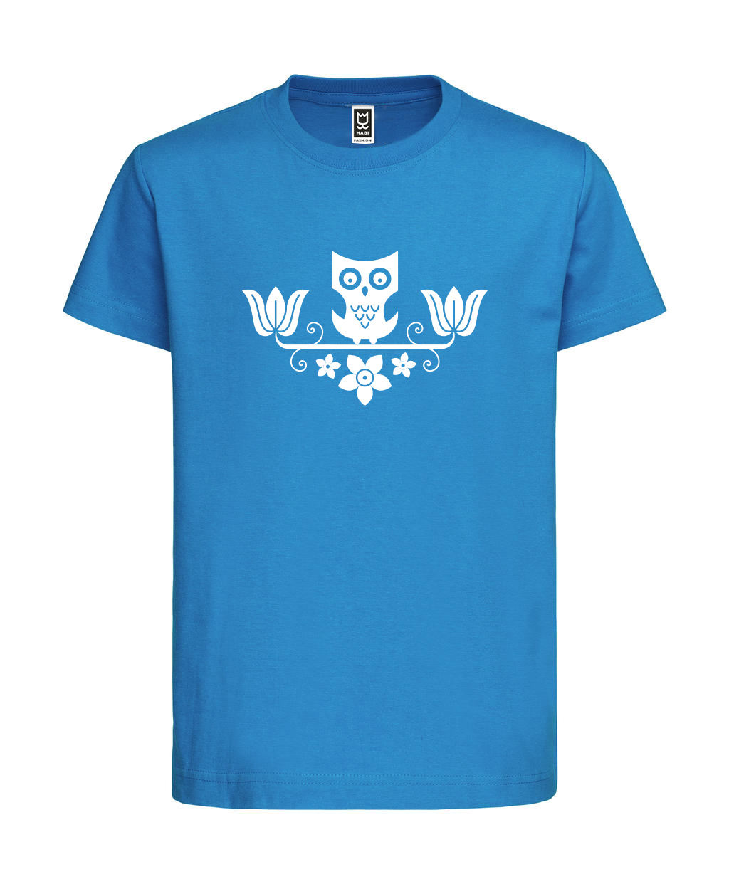 Detské tričko múdra sova, Nitrianske Pravno - Ocean Blue