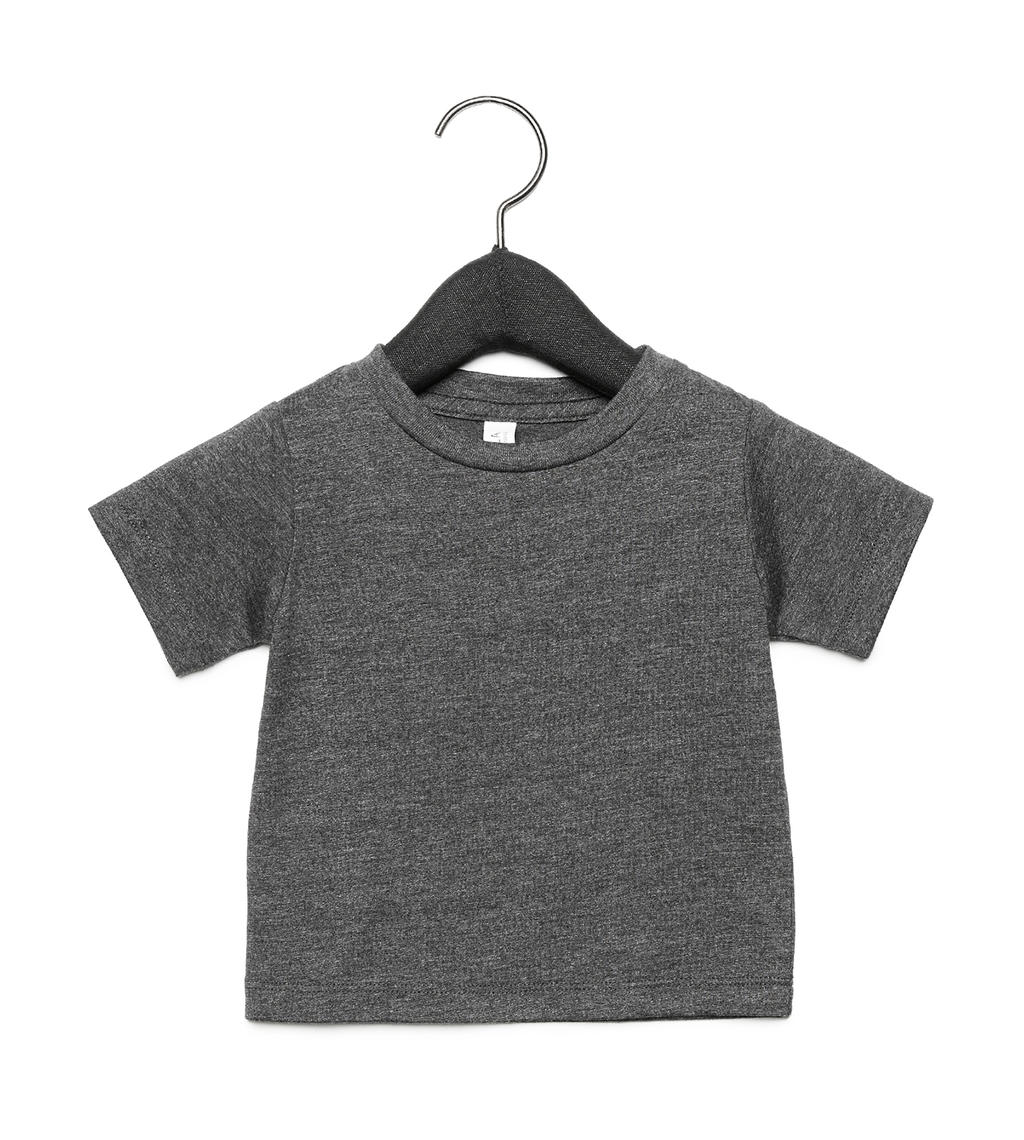 Detské tričko s krátkymi rukávmi - dark grey heather