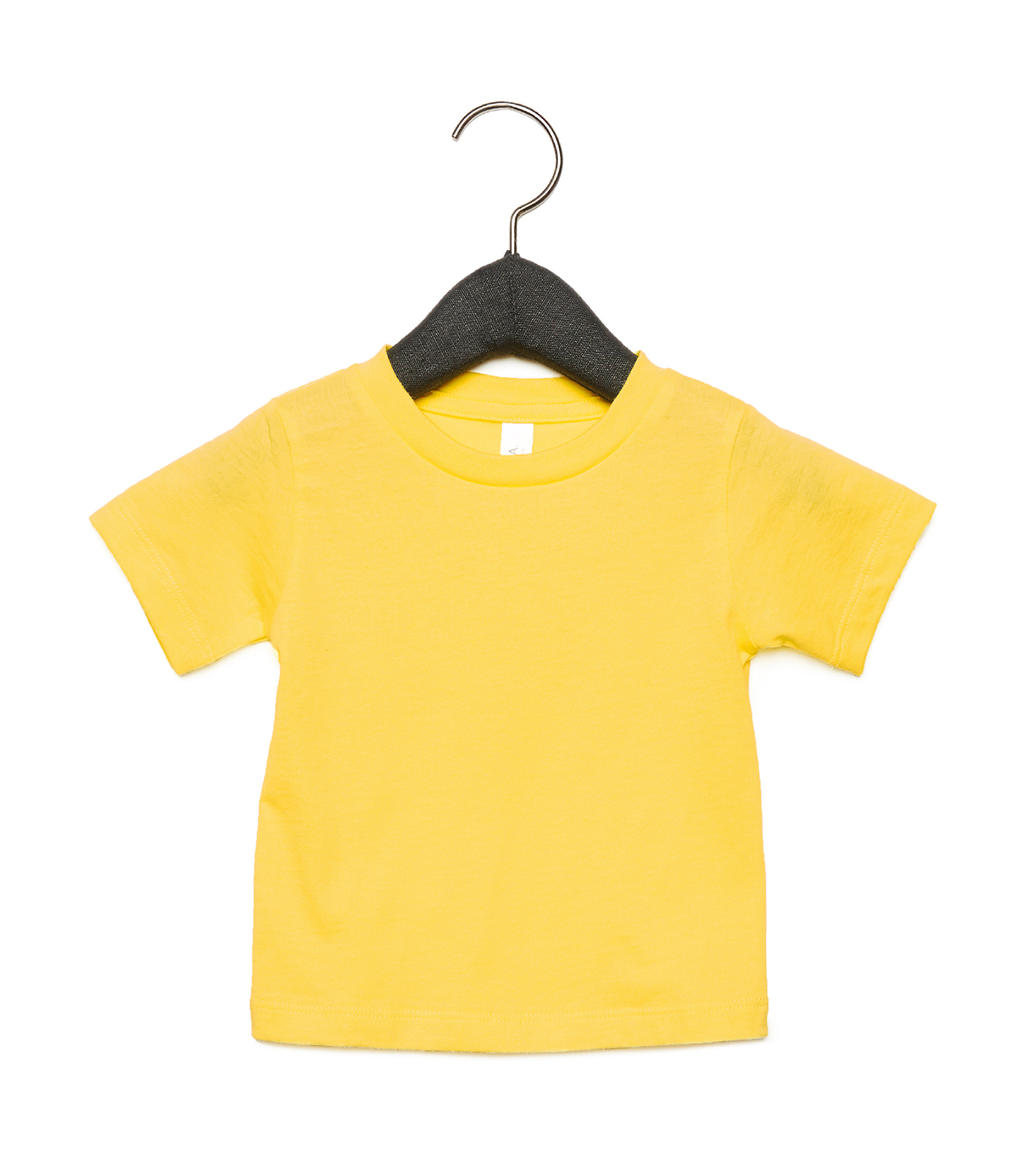 Detské tričko s krátkymi rukávmi - yellow