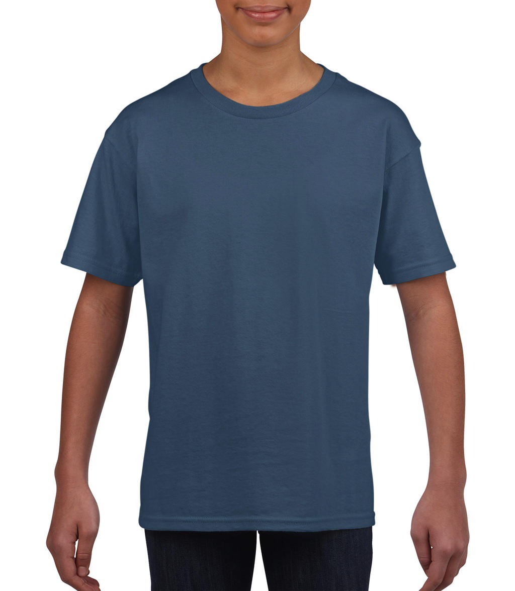 Detské tričko Softstyle - indigo blue