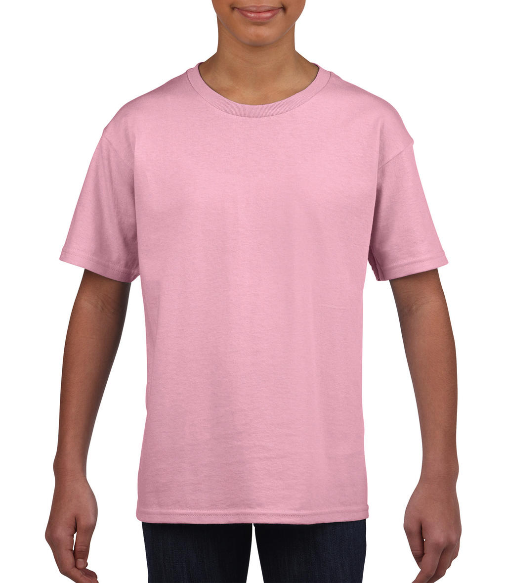 Detské tričko Softstyle - light pink
