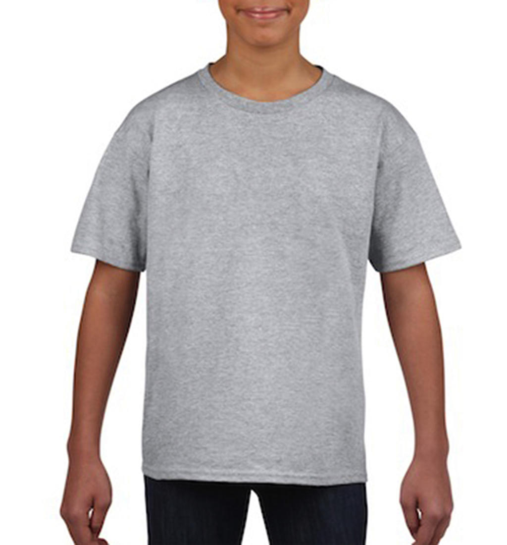 Detské tričko Softstyle - sport grey