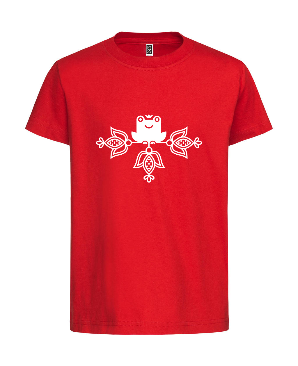 Detské tričko žaba na prameni, Detva - Scarlet Red