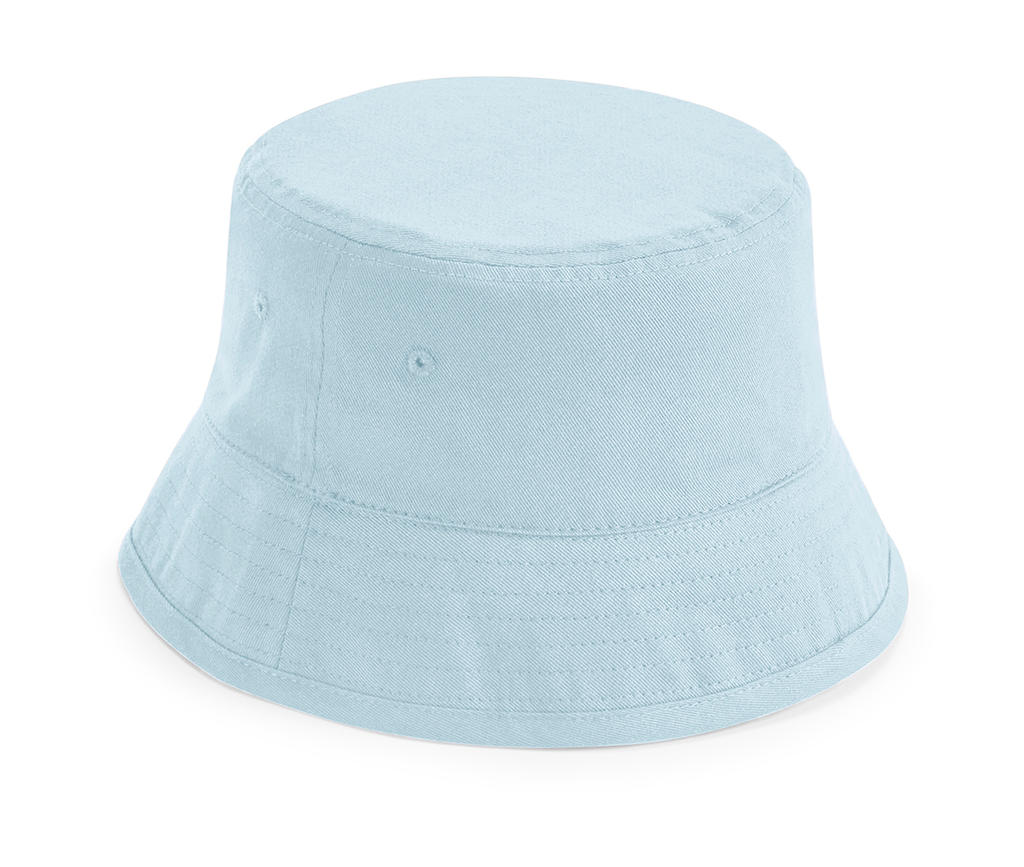 Detský klobúk Junior Organic Cotton Bucket Hat - powder blue