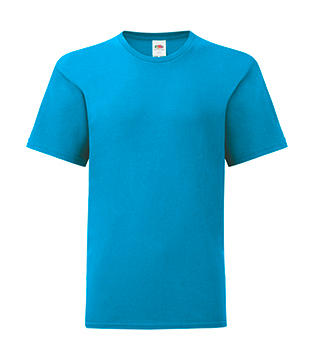 Dievčenské tričko Iconic 150 - azure blue