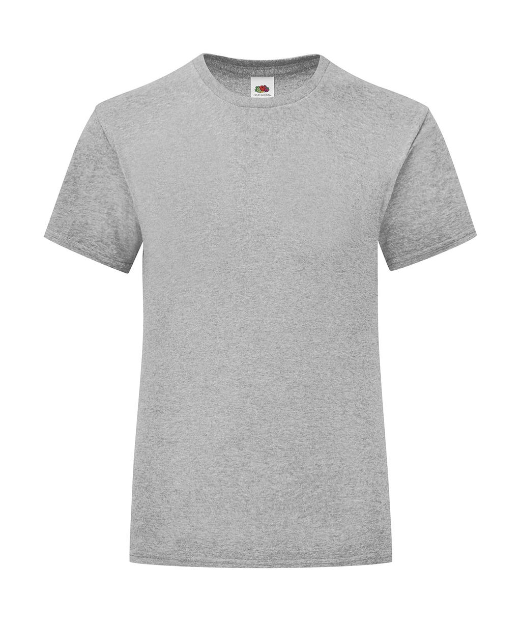 Dievčenské tričko Iconic 150 - heather grey