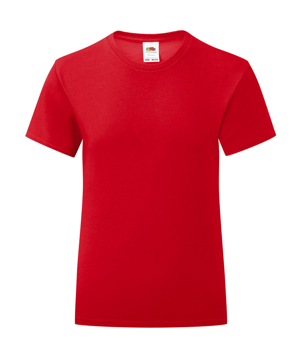 Dievčenské tričko Iconic 150 - red