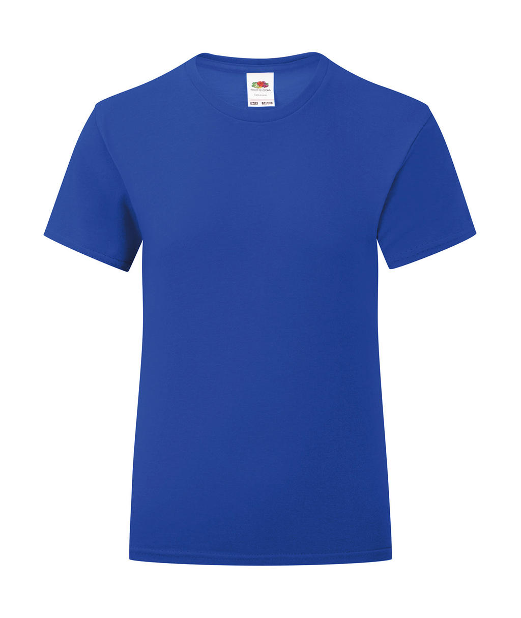 Dievčenské tričko Iconic 150 - royal blue