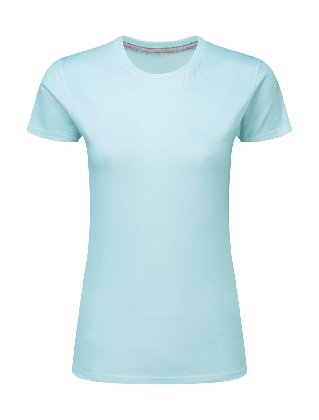 Dokonale potlačiteľné dámske tričko bez štítku - angel blue