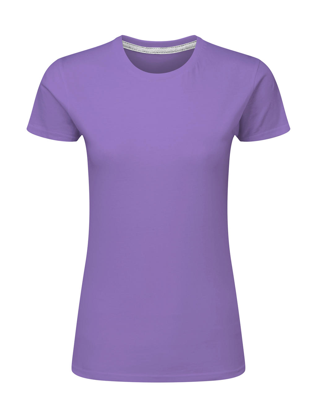 Dokonale potlačiteľné dámske tričko bez štítku - aster purple