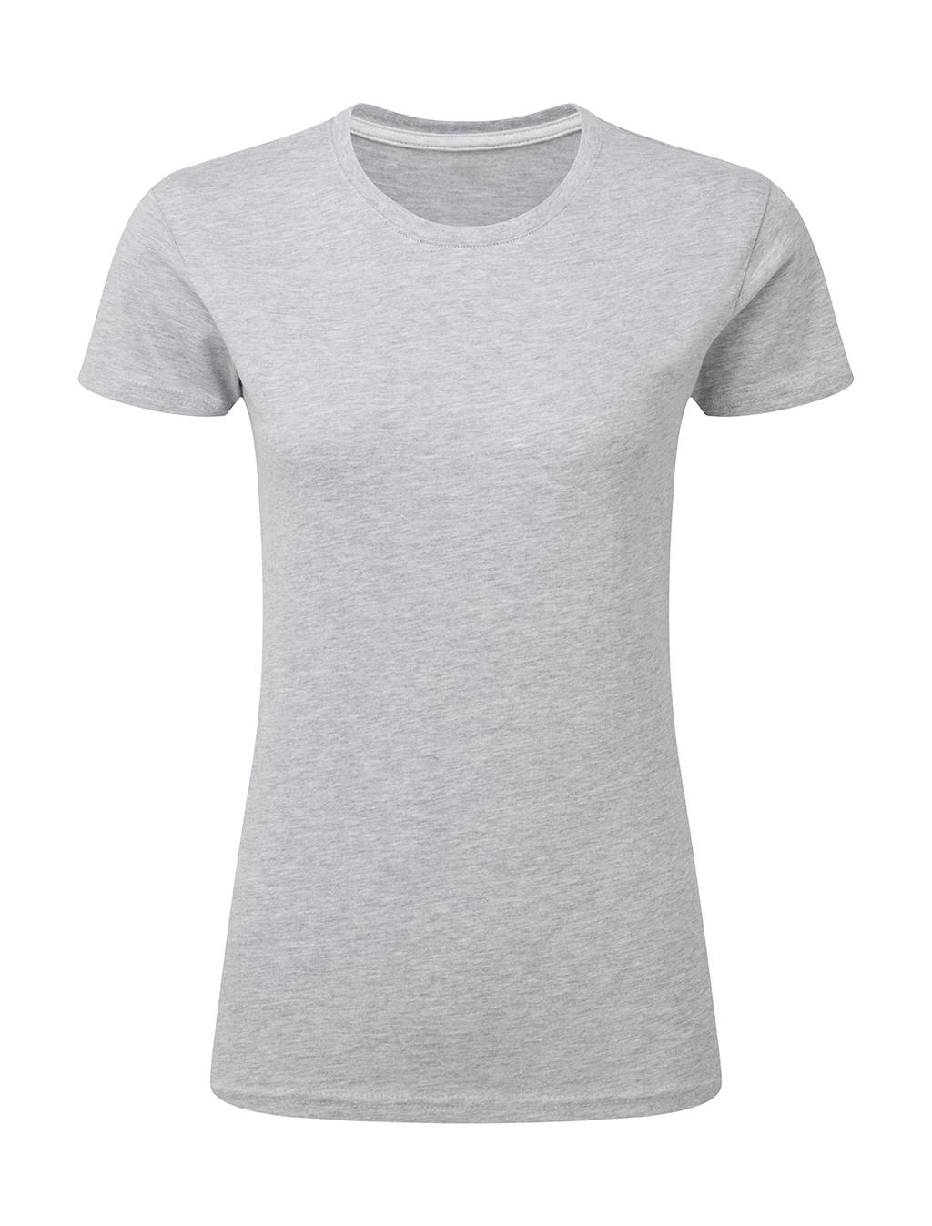 Dokonale potlačiteľné dámske tričko bez štítku - light oxford