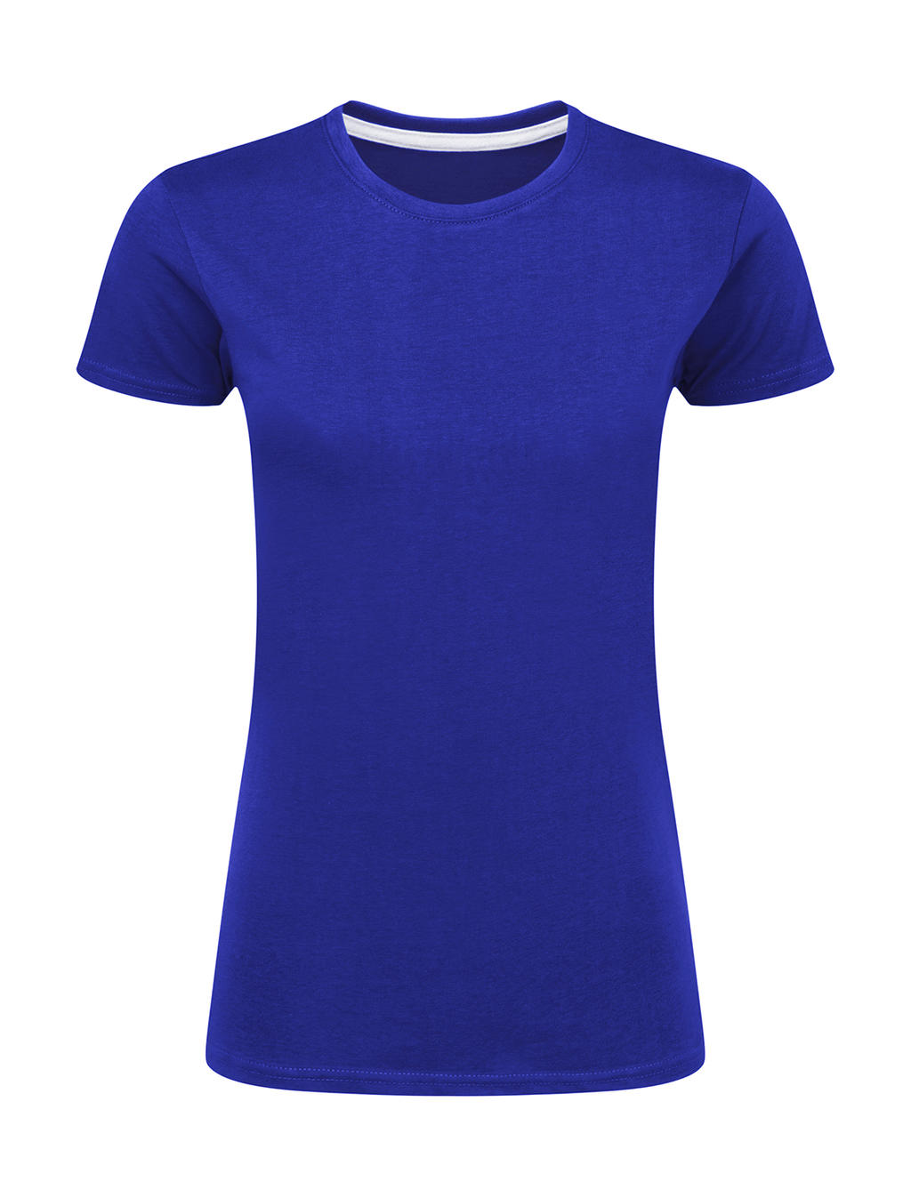 Dokonale potlačiteľné dámske tričko bez štítku - royal blue