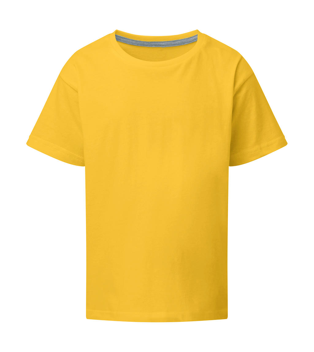 Dokonale potlačiteľné detské tričko bez štítku - sunflower