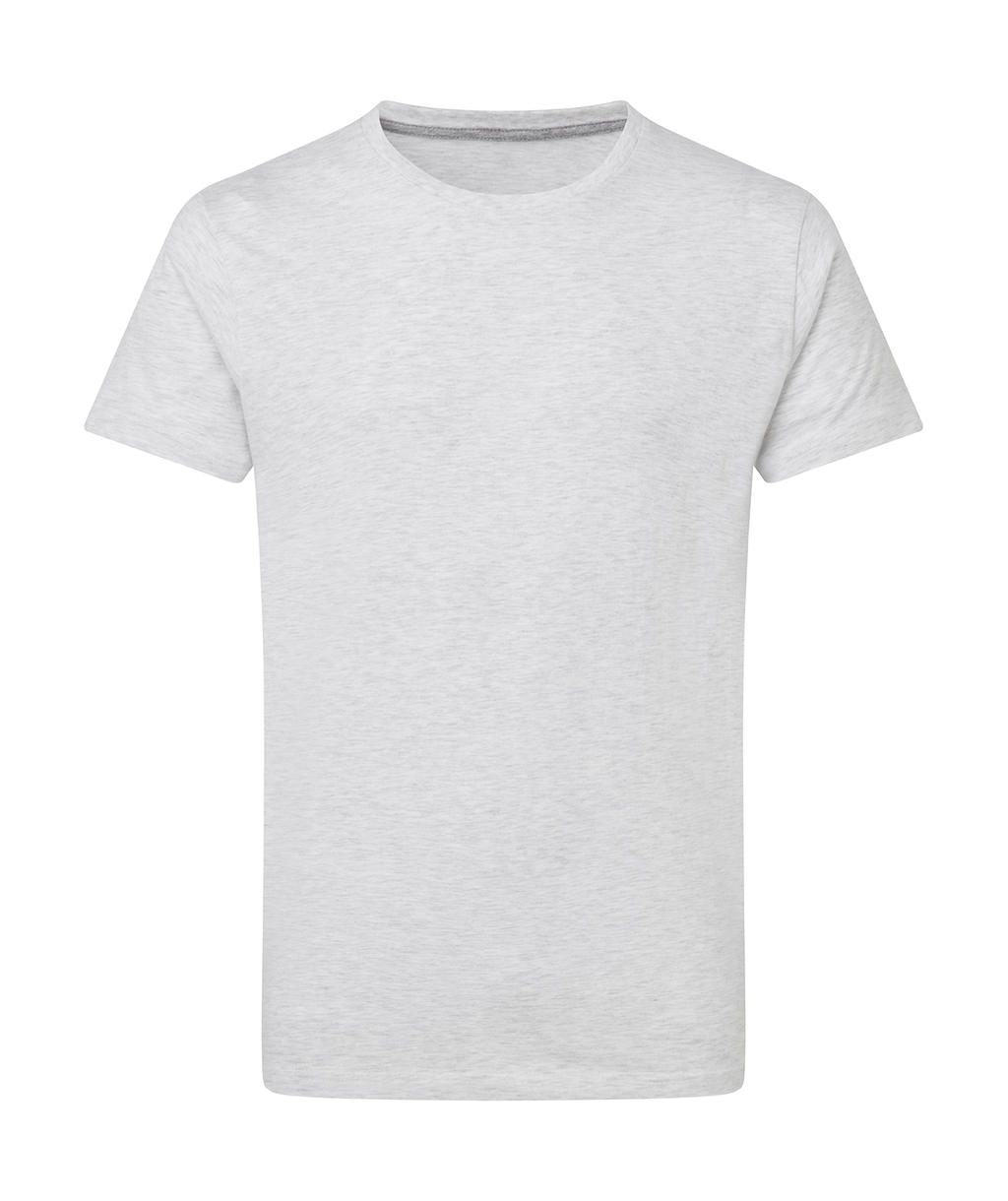 Dokonale potlačiteľné tričko bez štítku - ash grey