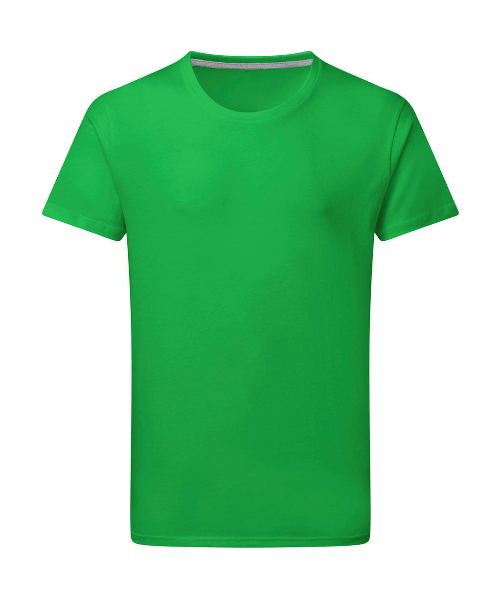 Dokonale potlačiteľné tričko bez štítku - kelly green