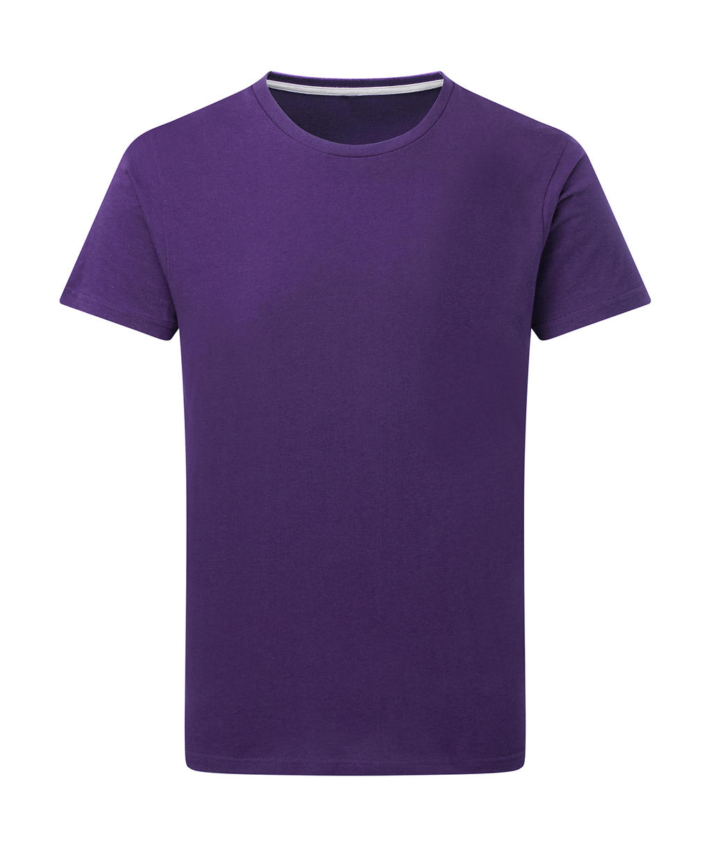 Dokonale potlačiteľné tričko bez štítku - purple